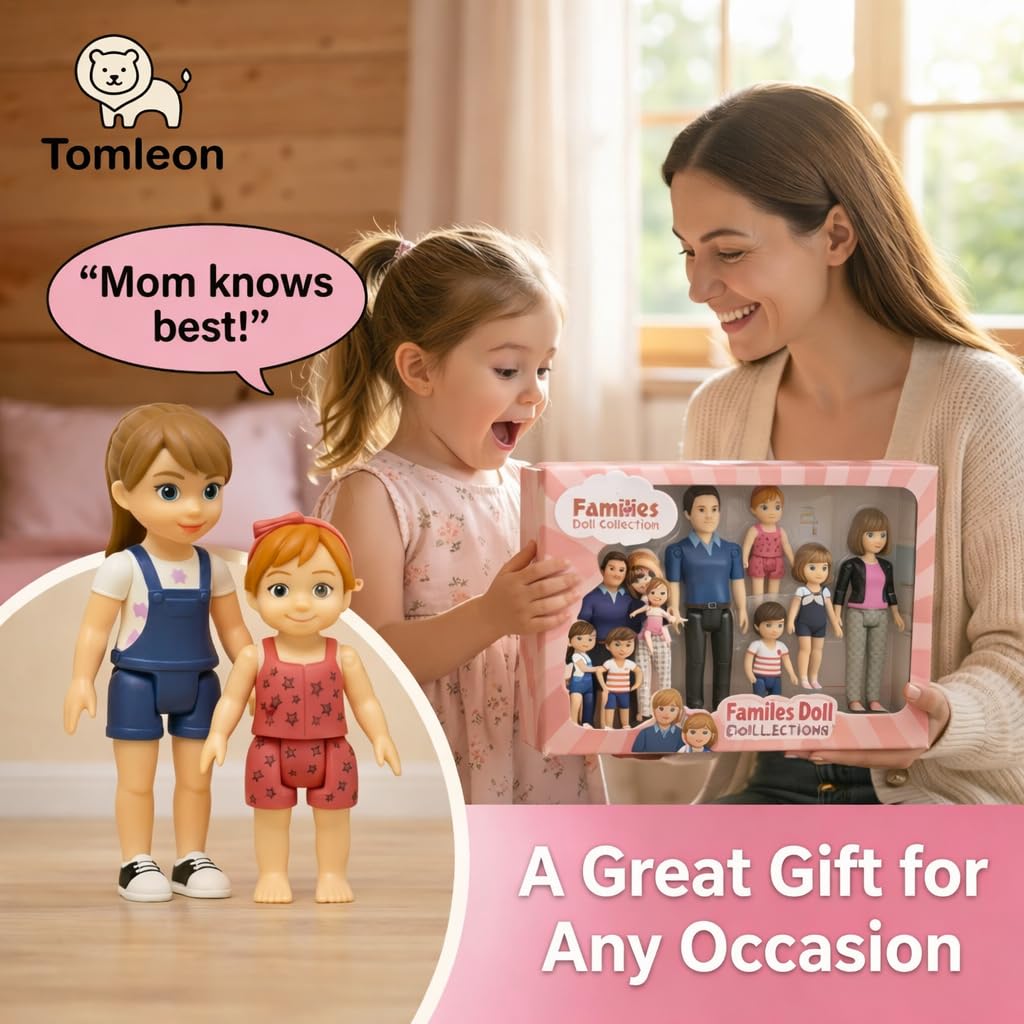 Family Dollhouse People · 5 Figures – image 3 of 9