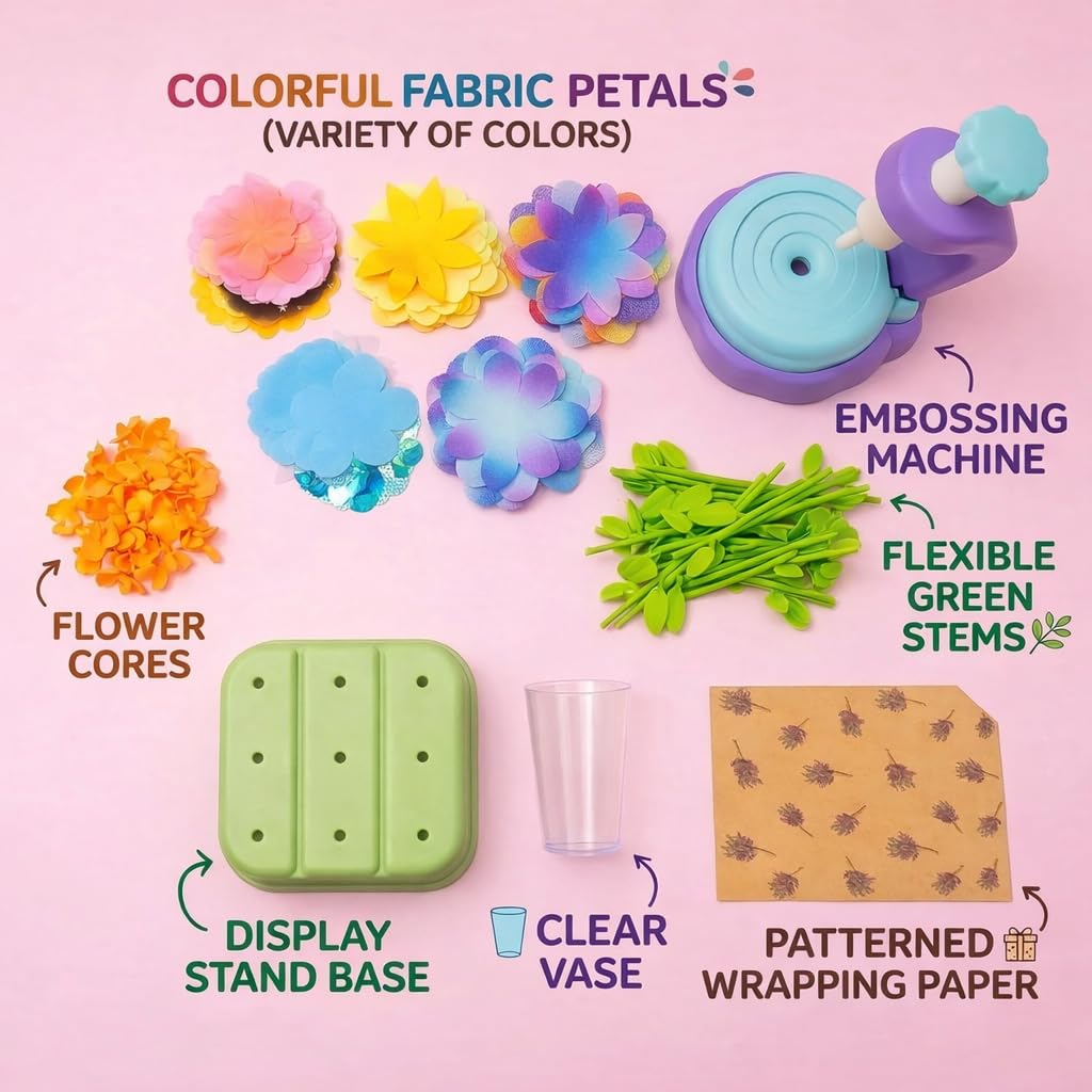 Fabric Flower Bouquets Toys · Multicolor – image 3 of 9