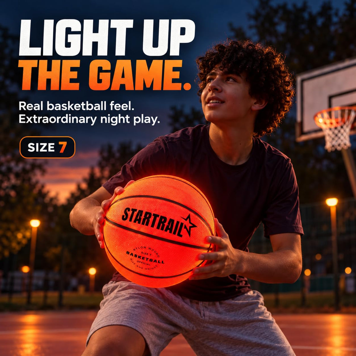 TOMLEON Light Up Basketball – image 9 of 9