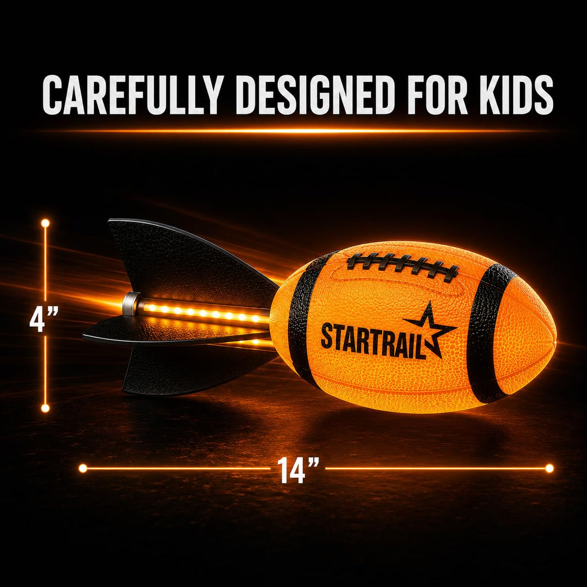 Glow in The Dark Football – image 3 of 9
