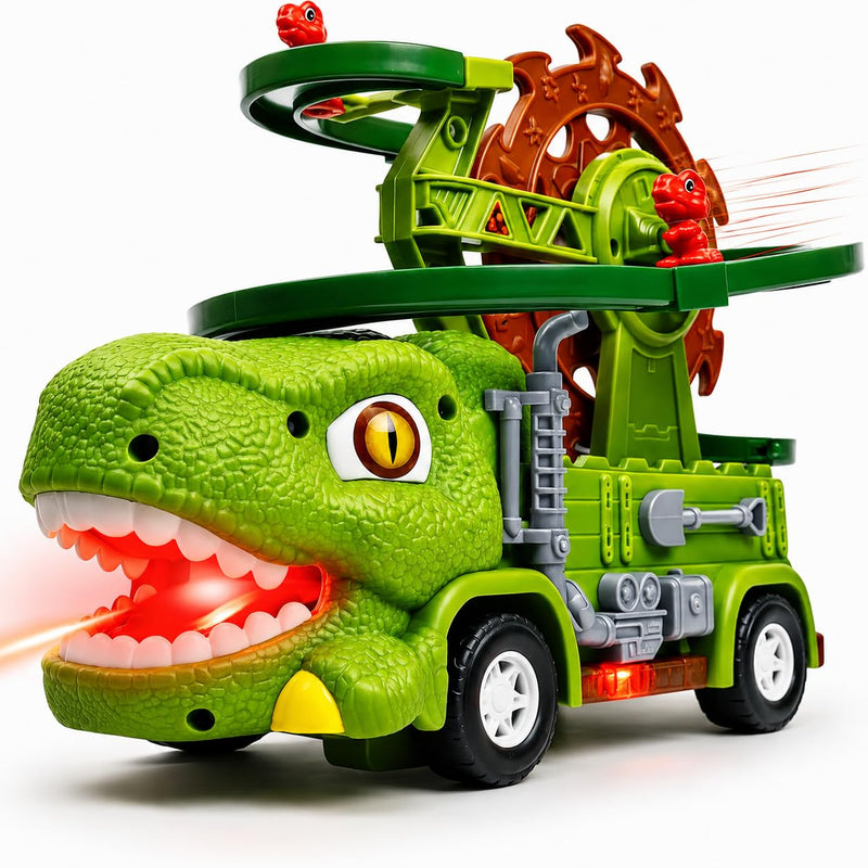 Dinosaur Truck Toy For Kids Ages 3 4 5 6 7 8