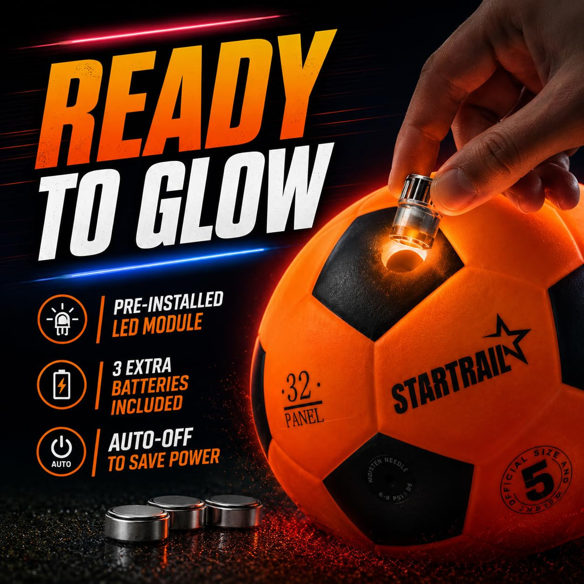 Light Up Soccer Ball – image 2 of 9