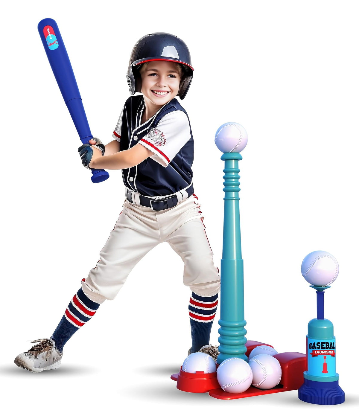 T Ball Stand for Kids and Toddlers 3-5 · Pitching Machine – image 9 of 9
