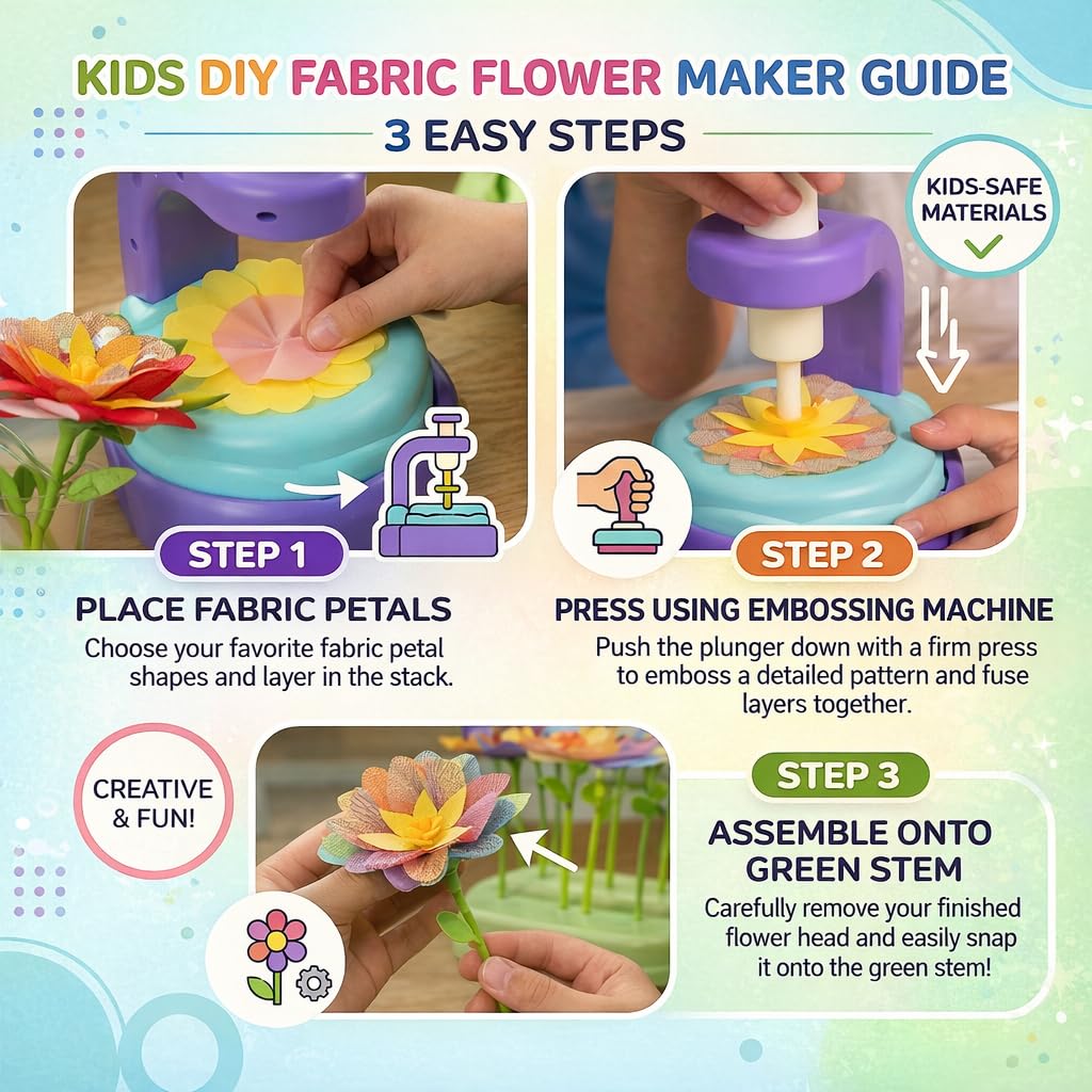 Fabric Flower Bouquets Toys · Multicolor – image 7 of 9