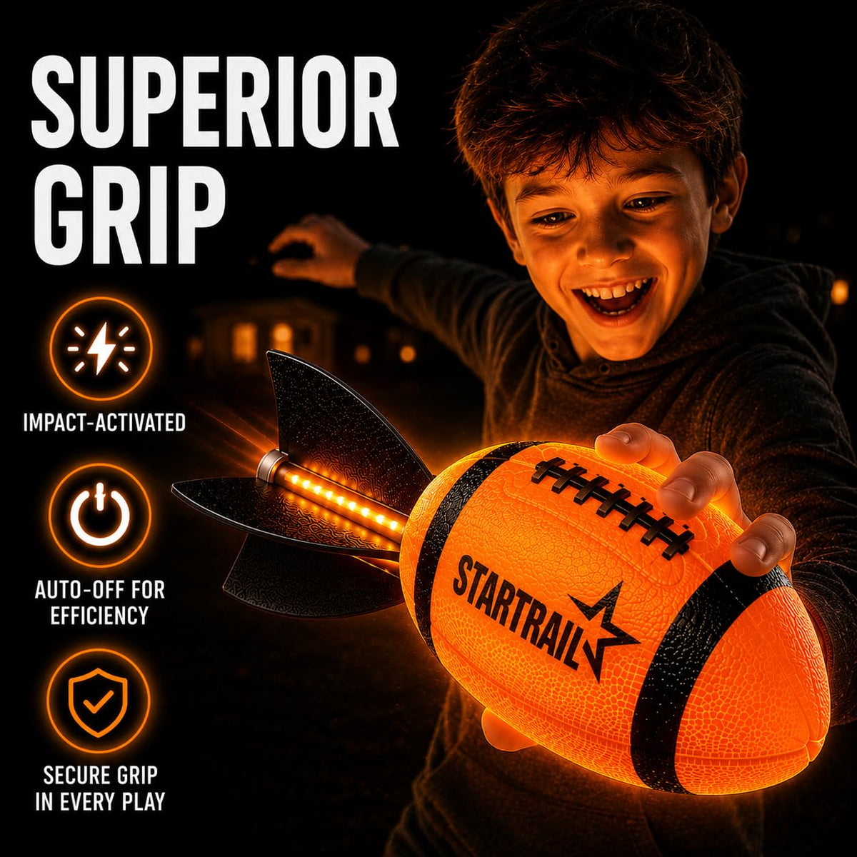 Glow in The Dark Football – image 5 of 9