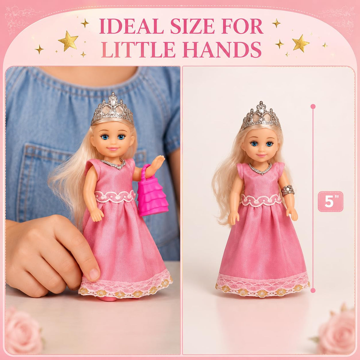 TOMLEON Princess Dolls Playset – image 4 of 9