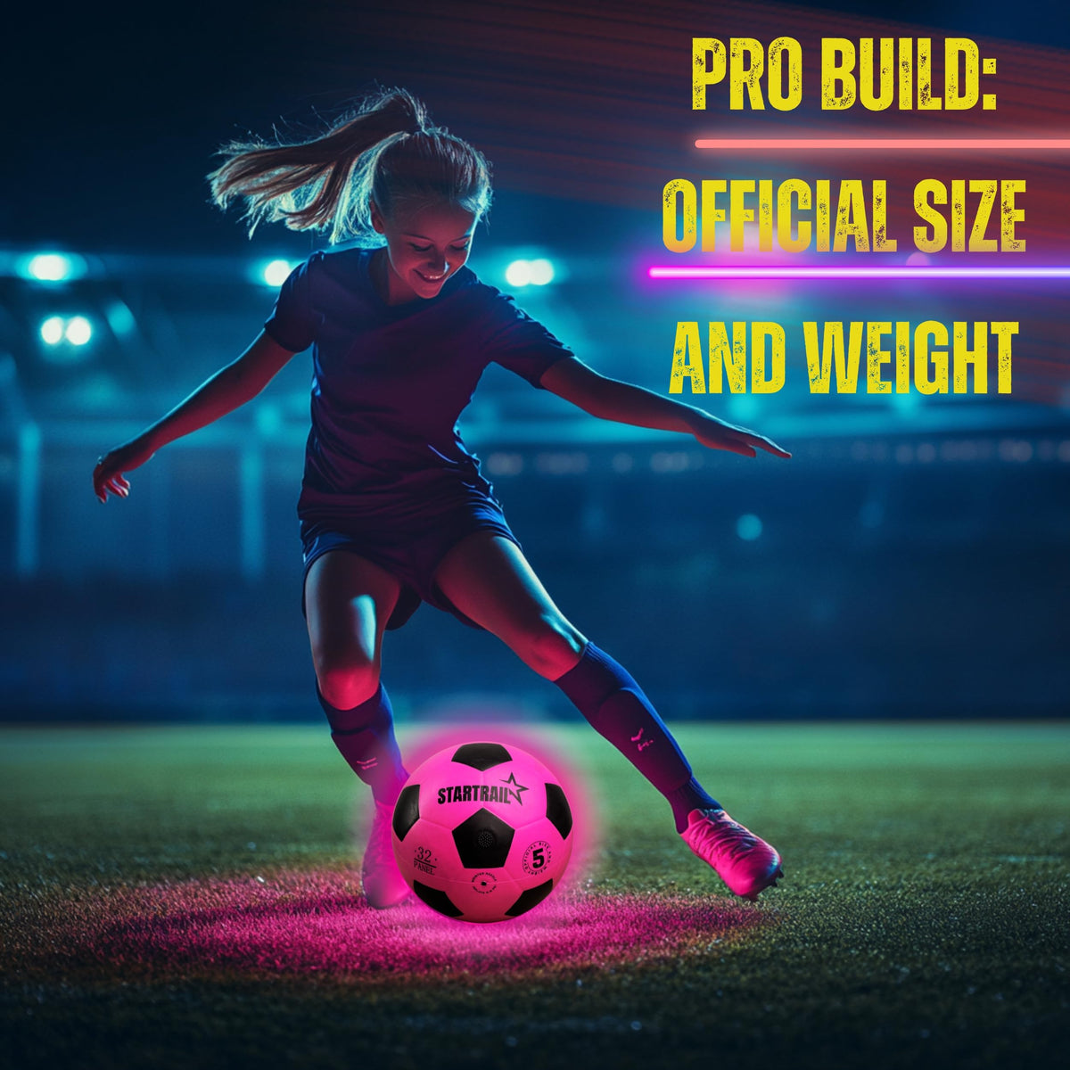 Glow in the Dark Soccer Ball – image 8 of 9