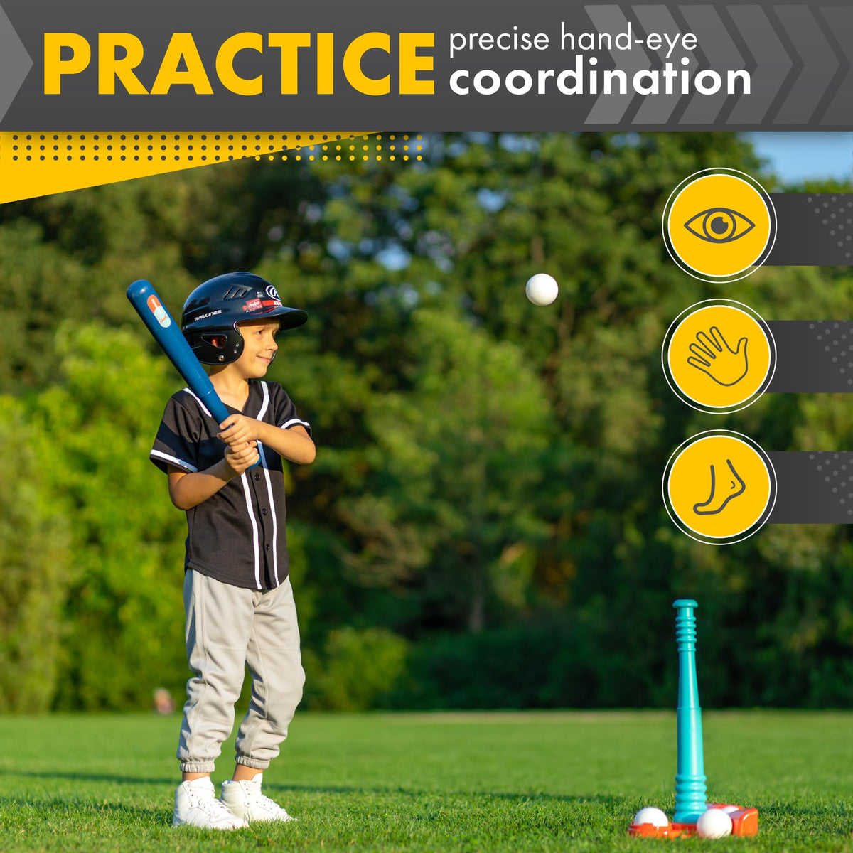 T Ball Stand for Kids and Toddlers 3-5 · Storage Net – image 4 of 8