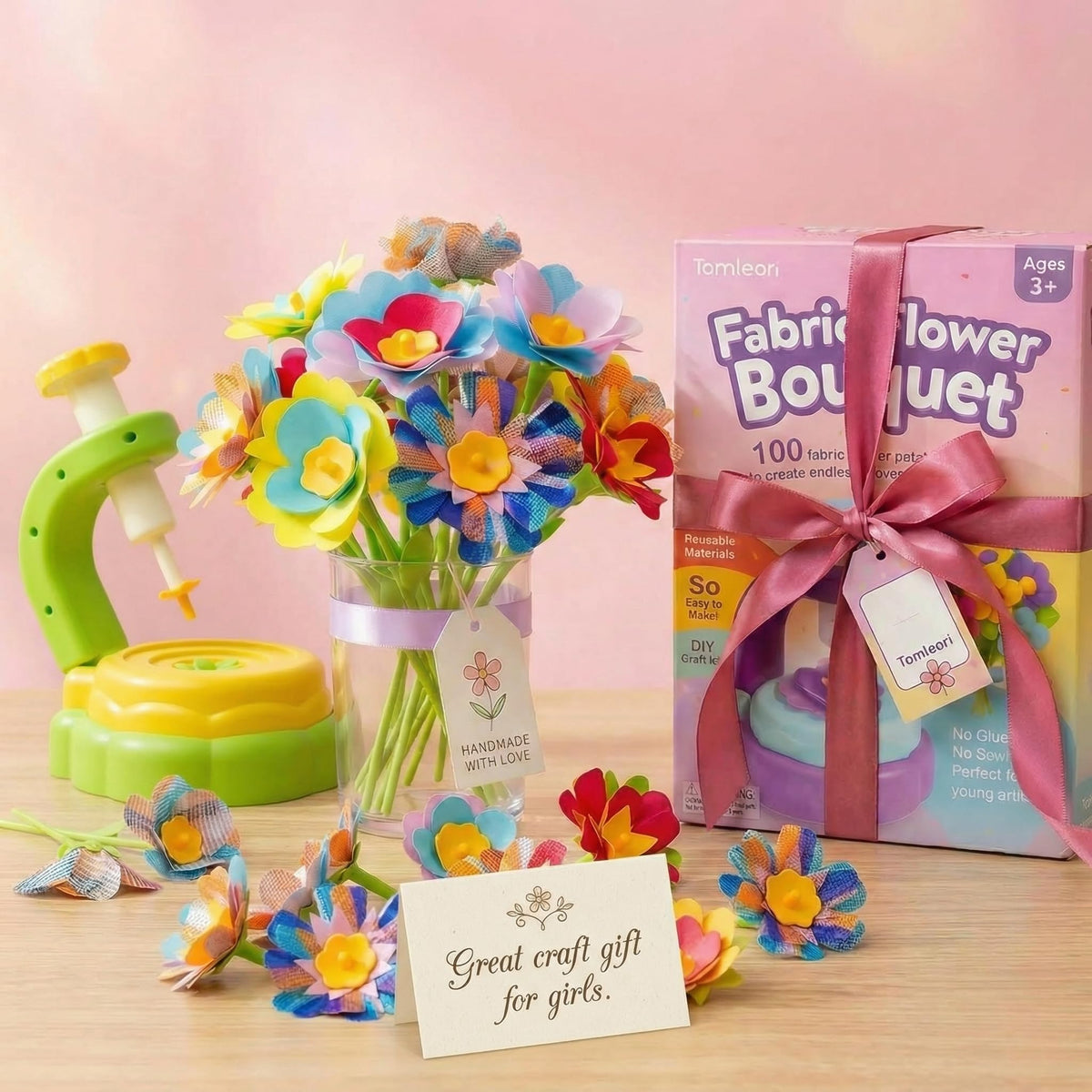 Fabric Flower Bouquets Toys · Green – image 6 of 9