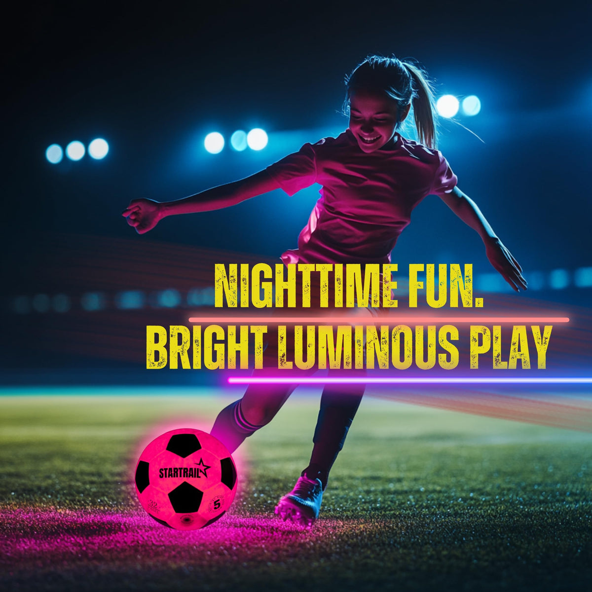 Glow in the Dark Soccer Ball – image 6 of 9