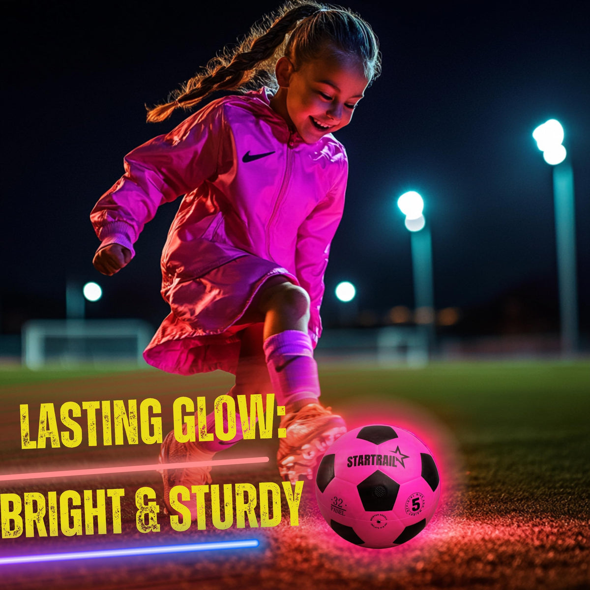 Glow in the Dark Soccer Ball – image 4 of 9