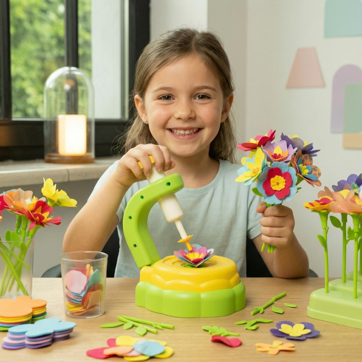 Fabric Flower Bouquets Toys · Green – image 2 of 9