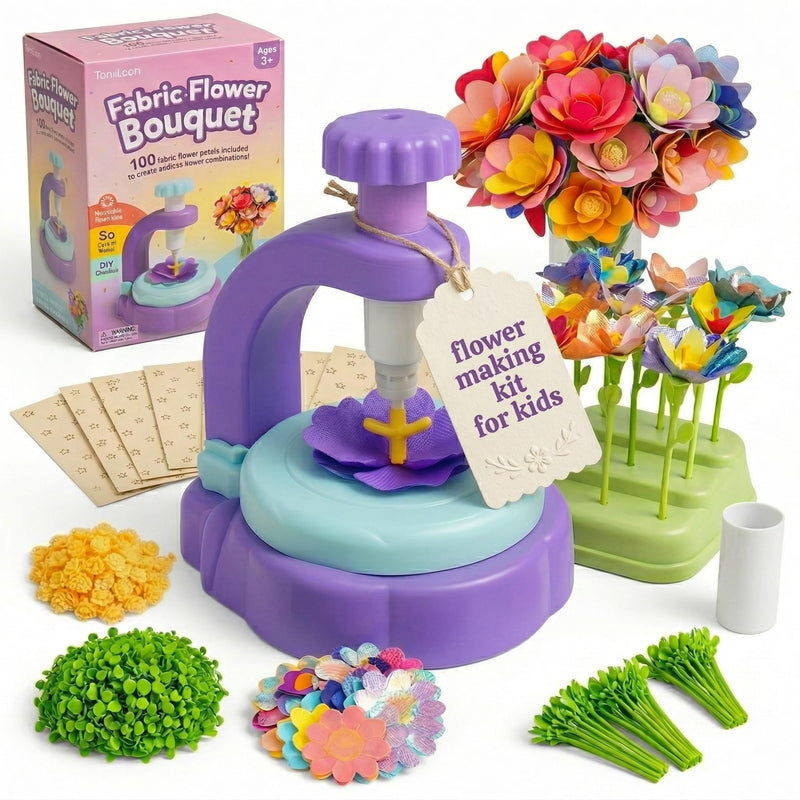 Fabric Flower Bouquets Toys · Multicolor