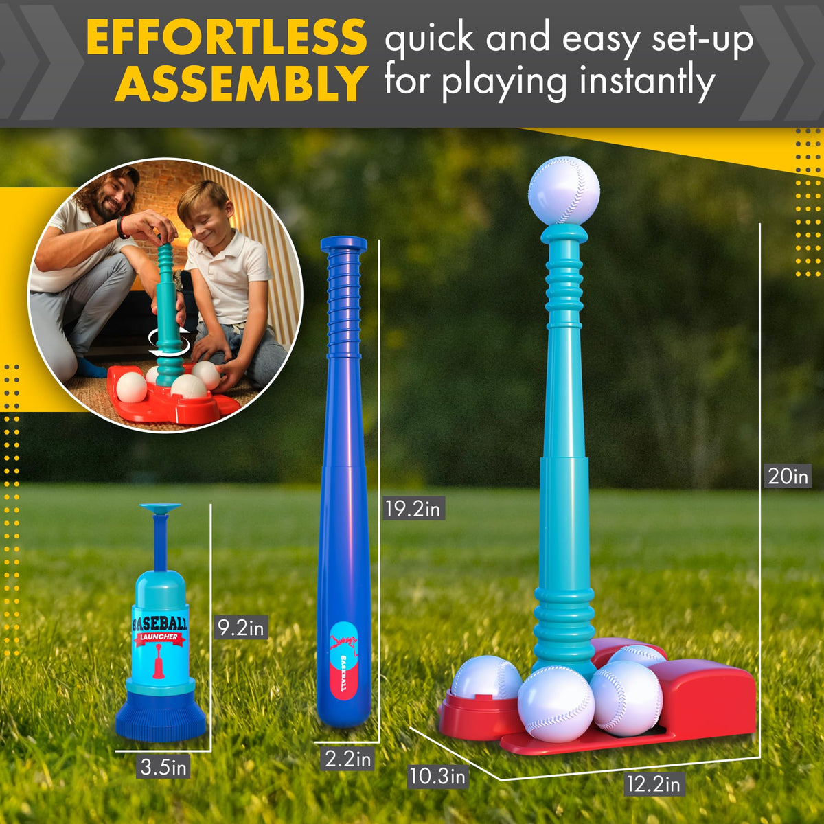 T Ball Stand for Kids and Toddlers 3-5 · Pitching Machine – image 5 of 9